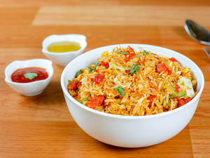 Egg Hot Garlic Rice