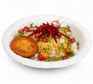 Dahi Aloo Tikki Chaat