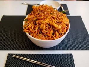Chicken Chilli Garlic Noodles