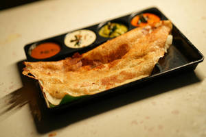 Onion Ravva Dosa