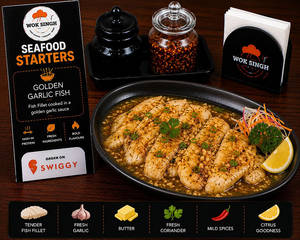 Golden Garlic Fish