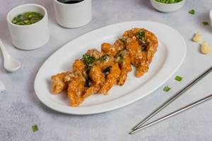 Butter Garlic Prawn Dry (6 Pcs)