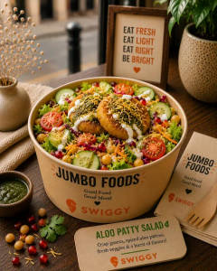Aloo Patty Salad