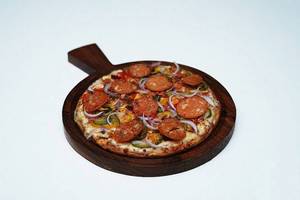 Pepper Jack Sausage Pizza