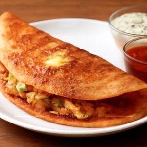 Butter Schezwan Dosa