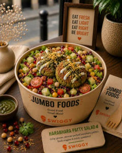 Harabhara Patty Salad
