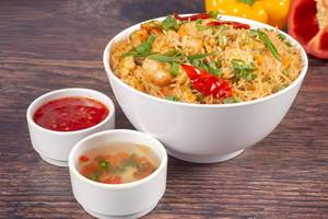 Chicken Garlic Fried Rice