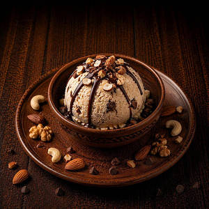 Amarican Nut Ice Cream