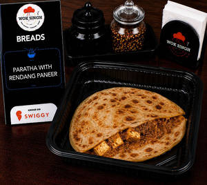 Paratha With Rendang Paneer
