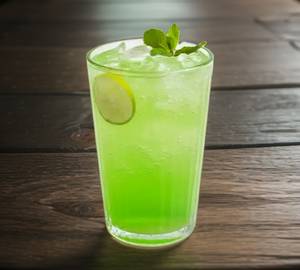 Green apple mojito