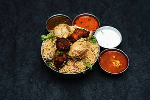 Chicken mixed biryani full