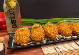 Crispy Fried Schezwan Momos