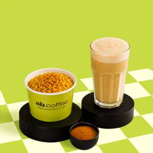 Masala Maggi Noodles + Signature Cold Coffee (250ml)