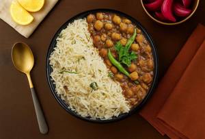 Chhole + Rice
