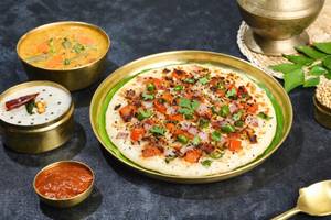Onion Tomato Uttapam