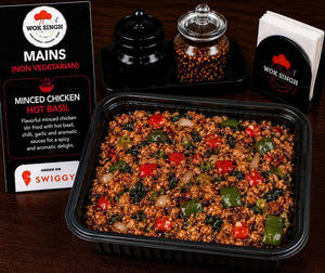 Minced Chicken Hot Basil