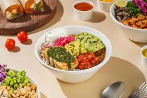 Burrito And Bean Chicken Bowl