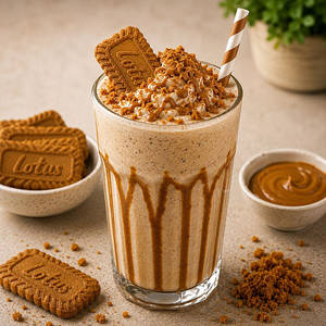 Lotus Biscuit Shake