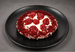 Berry Red Velvet Waffle Cake [single]