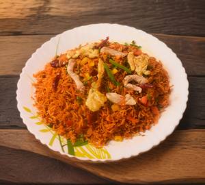 Schezwan Fried Rice Egg Chi