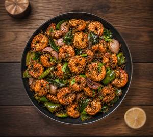 Prawn Pepper Fry