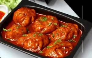 Chicken Schezwan Momos[8PCS]