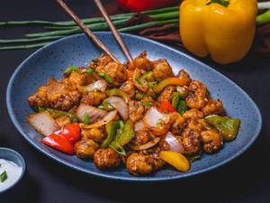Chilli Mushroom Dry
