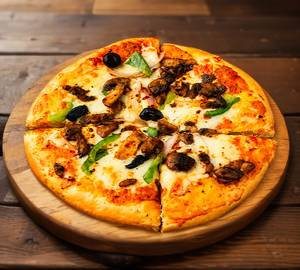Mini Mushroom Pizza 6"