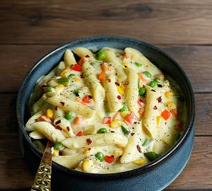 Veg White Sauce Pasta