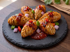Devil Chicken Momos