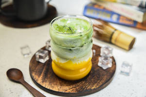 Seasonal Fruit Matcha