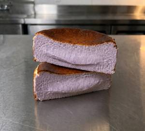 Blueberry Yogurt Basque Cheesecake