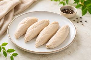 Keto Plain Boilled Premium Chicken-Supreme (Boneless)  4pc