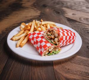 Chicken Roll + French Fries