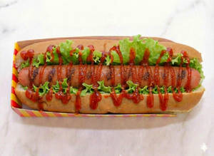 Chicken Spicy Seoul Hot Dog 5'