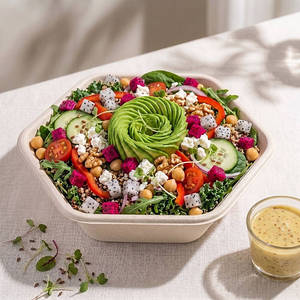 Quinoa And Avocado Salad (High Fibre)