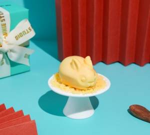 Mango Cheese Cake Dessert - Mousse Shape