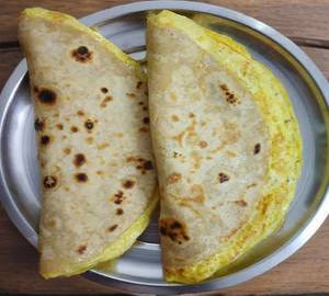 Egg Chapati [ 2 Pcs ] [ No Curry ]