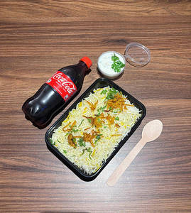 Coke + Half Chicken Biryani