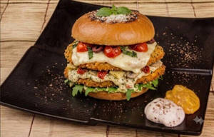 Italian Creamy Chicken Burger