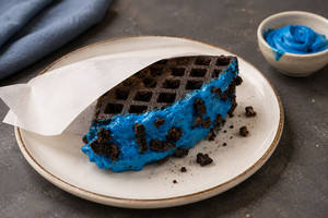 Cookie And Cream Waffle Sandwich