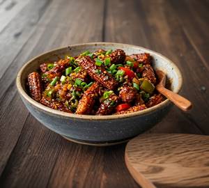 Baby Corn Chilli  Manchurian