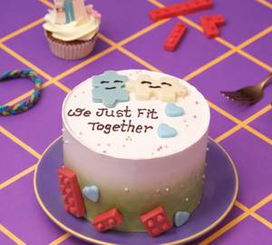 Puzzle Pals Cake [500 Grams]