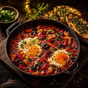 Charred Pepper Shakshuka