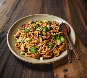 Mushroom Noodles
