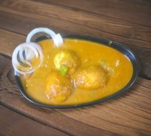 Egg Curry 2 Eggs