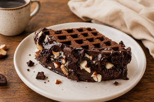 Rocky Road Waffle Sandwich