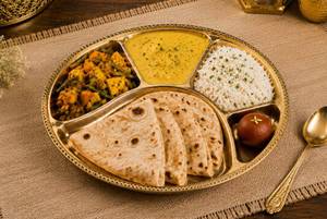 Royal Fried Mix Veg Kadi Thali