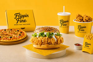 Chicken Burst Burger