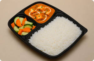 Ghee Rice With Paneer Butter Masala (5 Pcs)